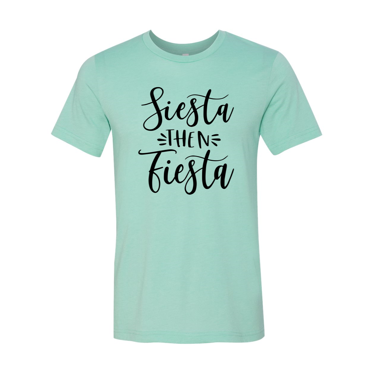 DT0913 Siesta than fiesta unisex T-shirt in various colors, showcasing its comfortable fabric and stylish design.