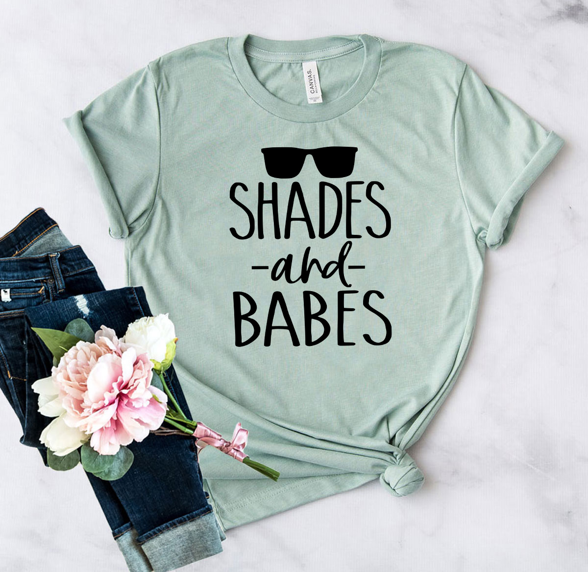 DT0918 Shades And Babes Shirt in various colors, showcasing its soft fabric and stylish design.