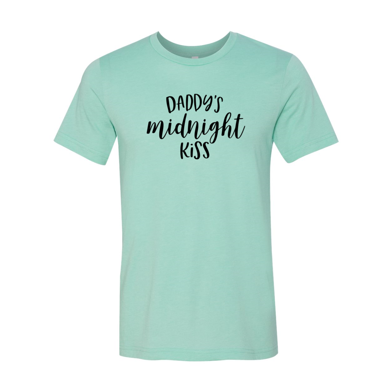 DT0930 Daddy's Midnight Kiss unisex T-shirt in various colors, showcasing its comfortable fit and high-quality print.