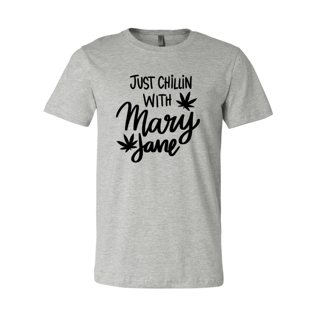 DT0942 Just Chillin With Mary Jane unisex T-shirt in various colors, showcasing its soft fabric and stylish design.