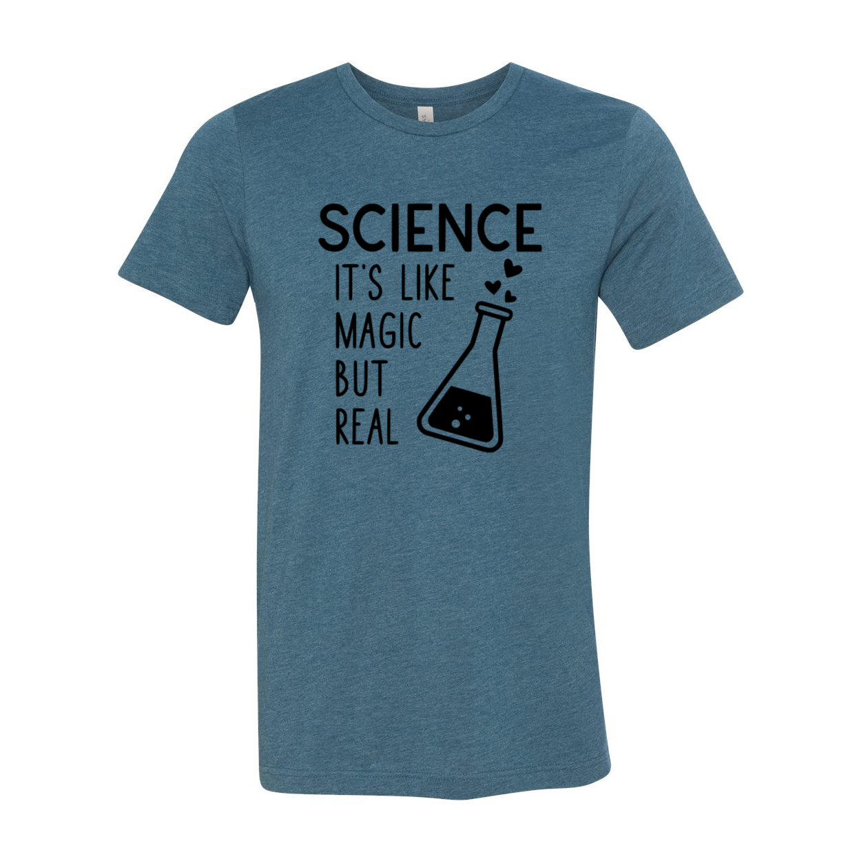 DT0950 Science T-shirt in various colors, showcasing its comfortable fit and high-quality print.