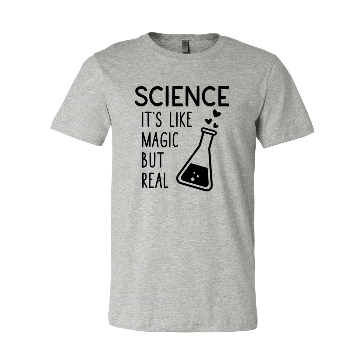 DT0950 Science T-shirt in various colors, showcasing its comfortable fit and high-quality print.