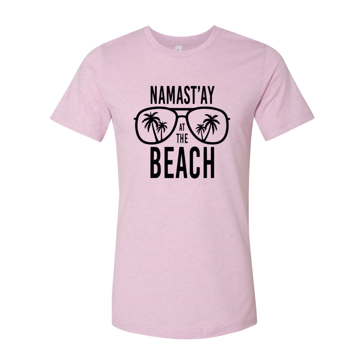 DT0975 Namastay At The Beach Shirt in various colors, showcasing its comfortable fabric and stylish design.