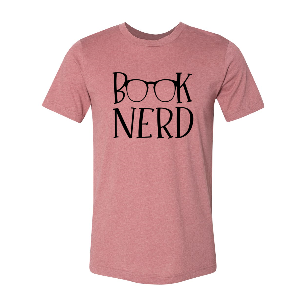 DT0976 Book Nerd Shirt in various colors, showcasing its soft fabric and stylish design.