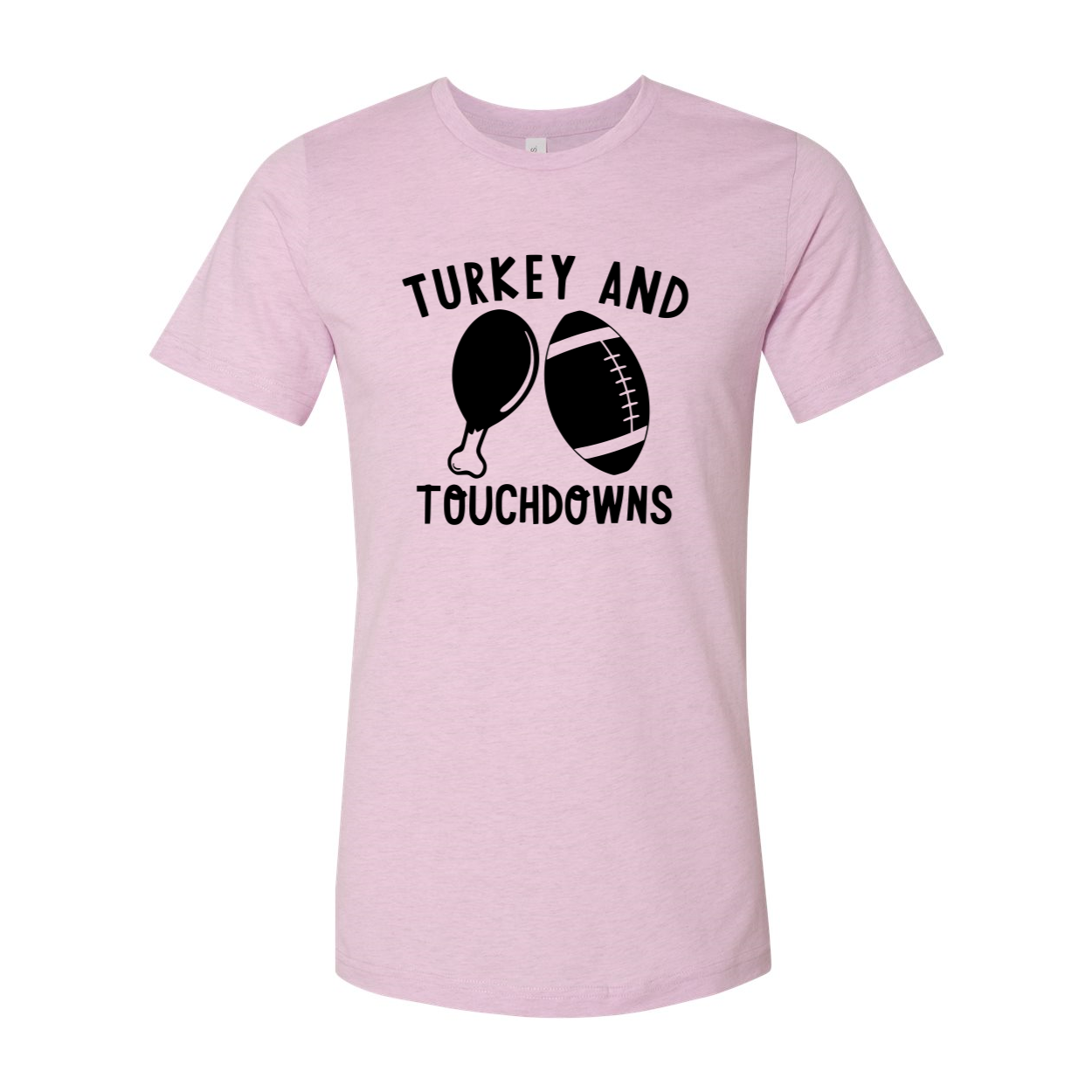 DT0982 Turkey And Touchdown Shirt in various colors, showcasing its comfortable fit and stylish design.