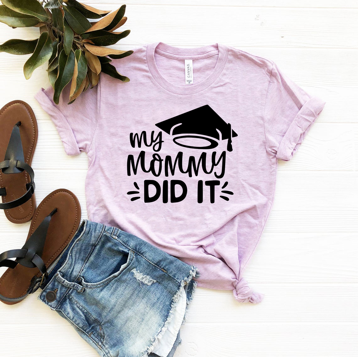 DT1013 My Mommy Did It unisex T-shirt in various colors, showcasing its soft fabric and stylish design.