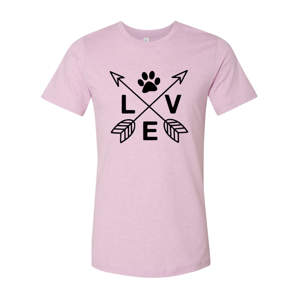 DT1334 Love Shirt in various colors, showcasing its soft fabric and stylish design.