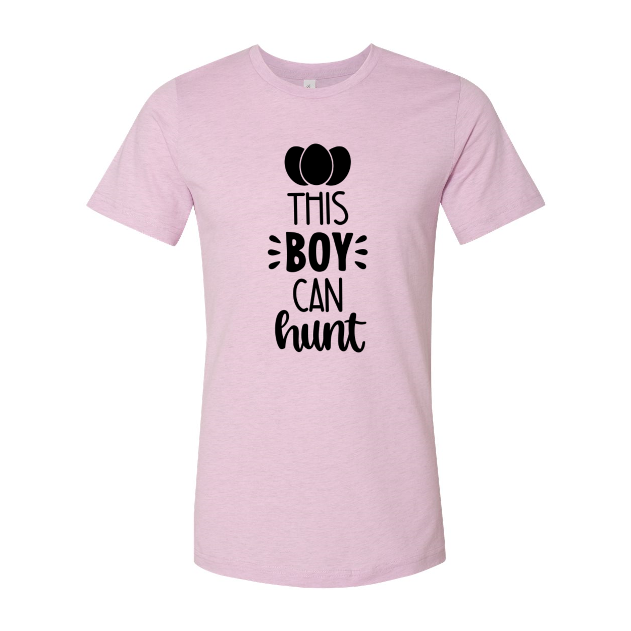 EAS062 This Boy Can Hunt unisex T-shirt in various colors, showcasing its comfortable fit and high-quality print.