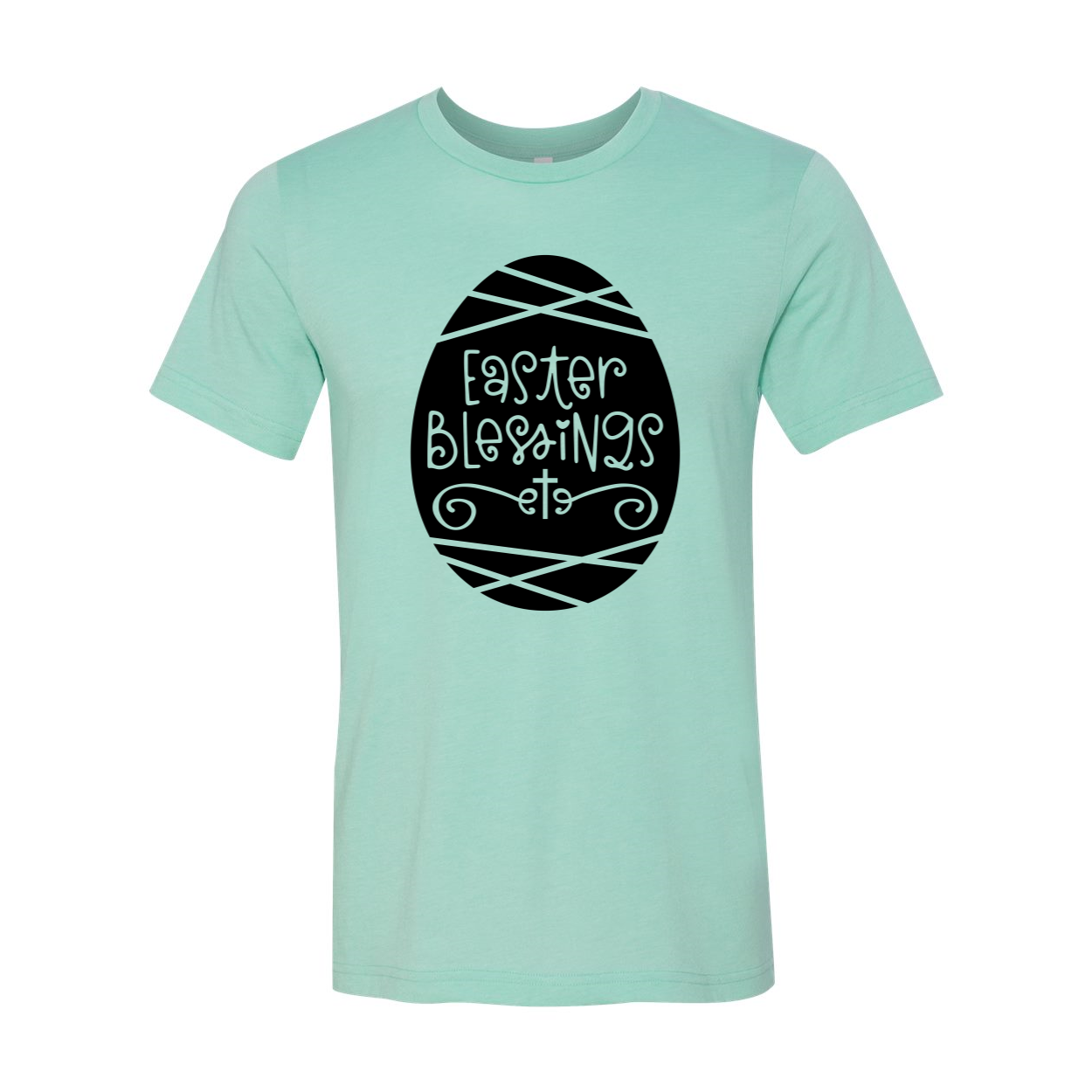 Easter Blessing Unisex T-shirt in various colors, showcasing its comfortable fabric and stylish design.