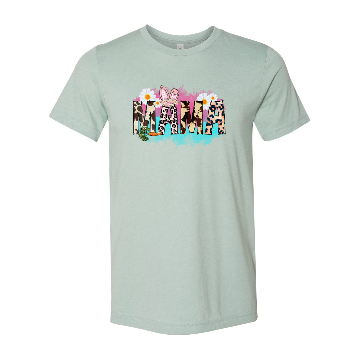 Easter Mama Shirt in various colors, showcasing its soft fabric and stylish design.