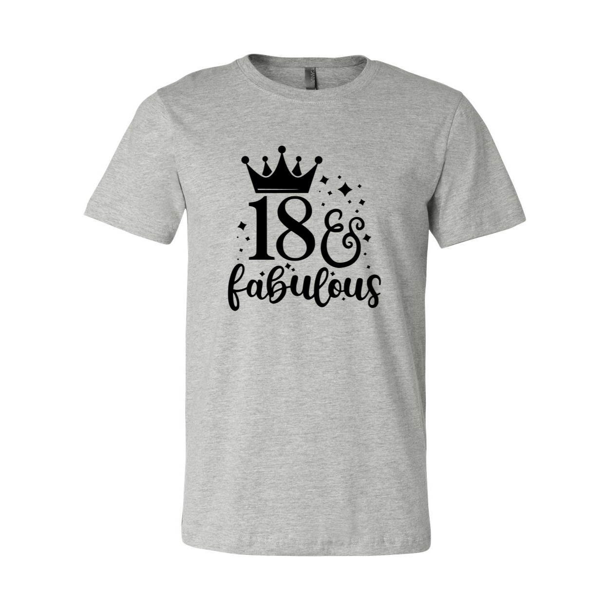 Eighteen And Fabulous Shirt in various colors, showcasing its soft fabric and stylish design.