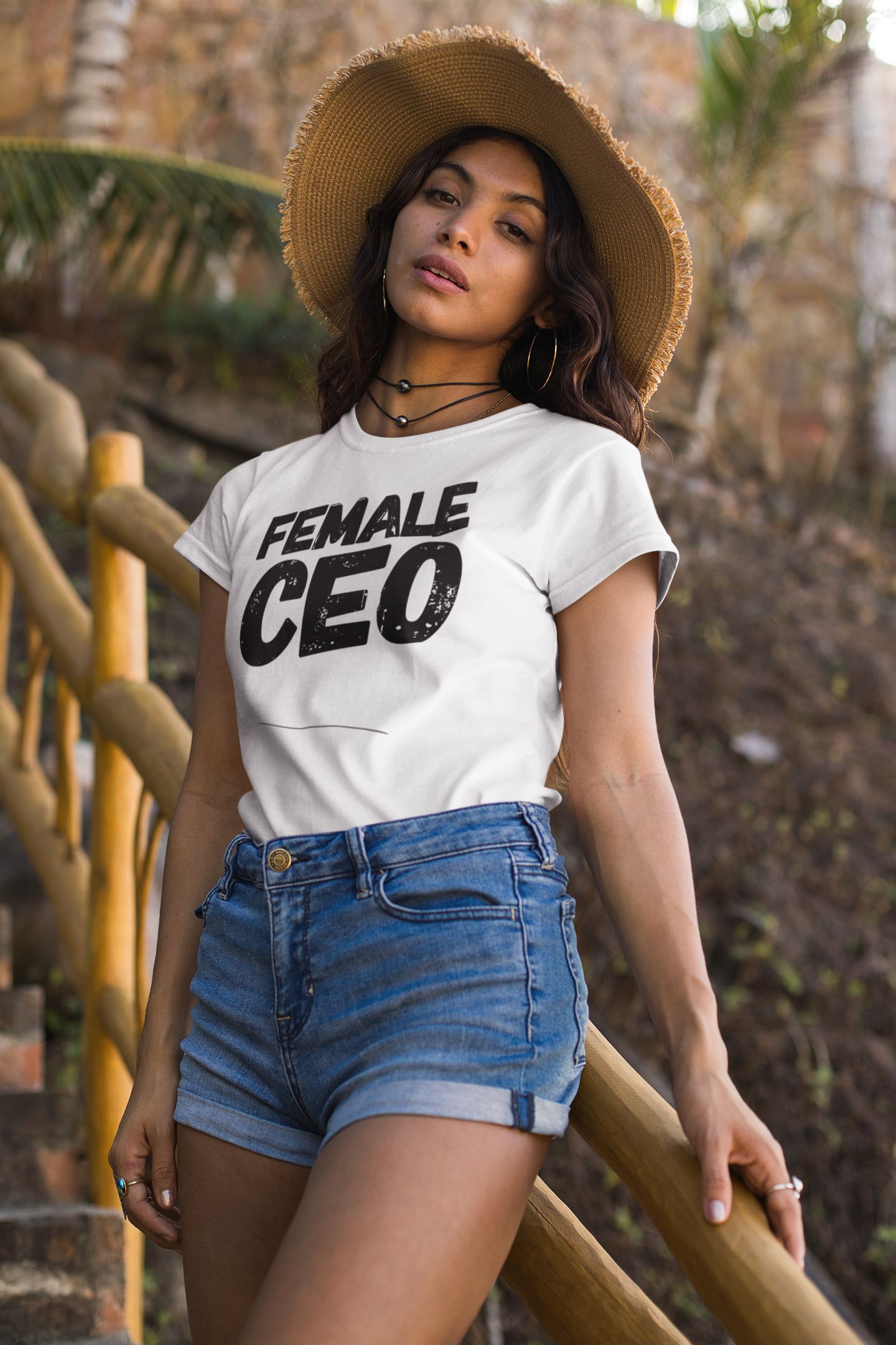 Female CEO Women T-shirt made from soft ringspun cotton, featuring unique artistic designs, perfect for stylish women.