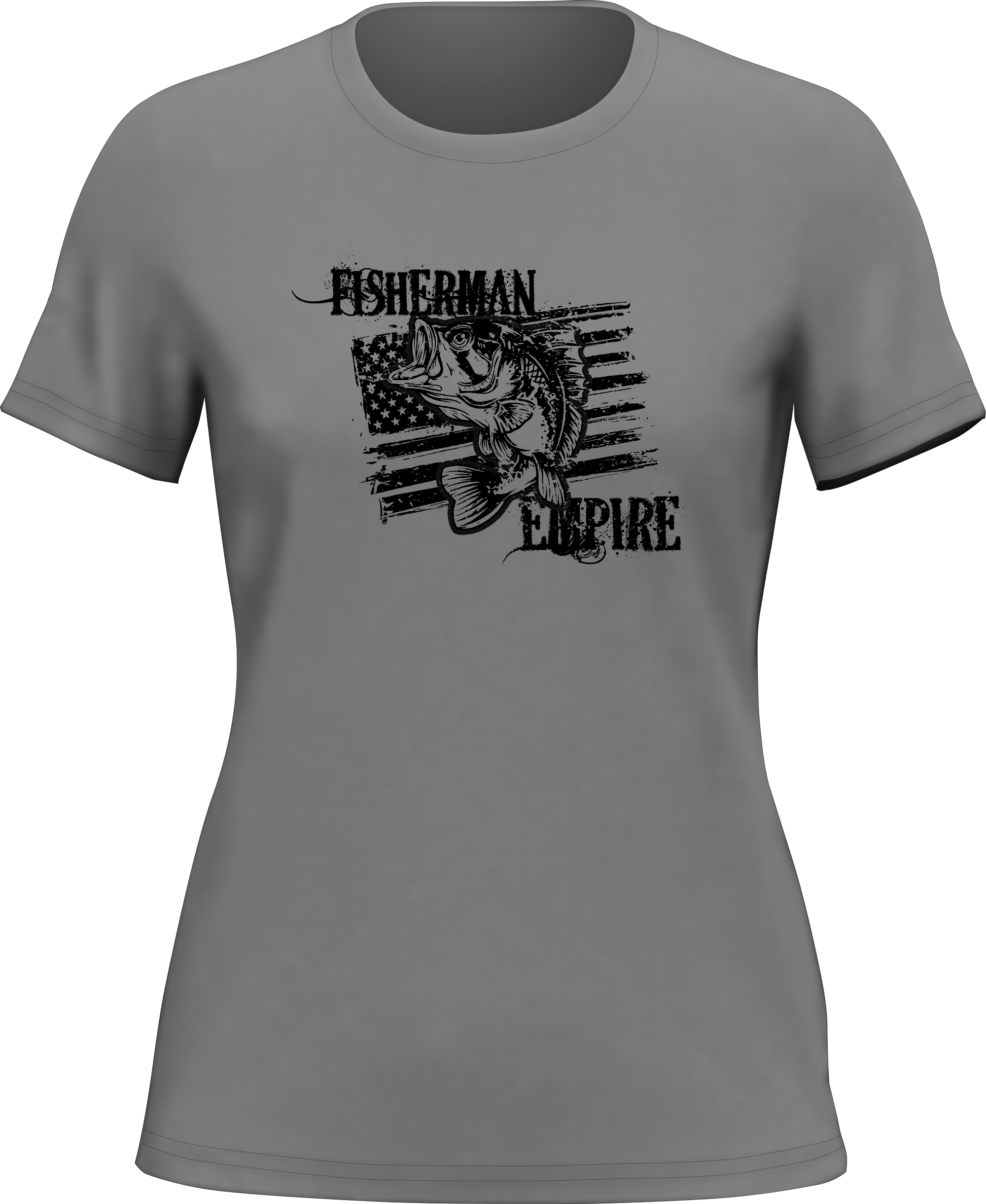 Fisherman Empire T-Shirt for Women, featuring a stylish design in soft, comfortable fabric, perfect for casual wear.