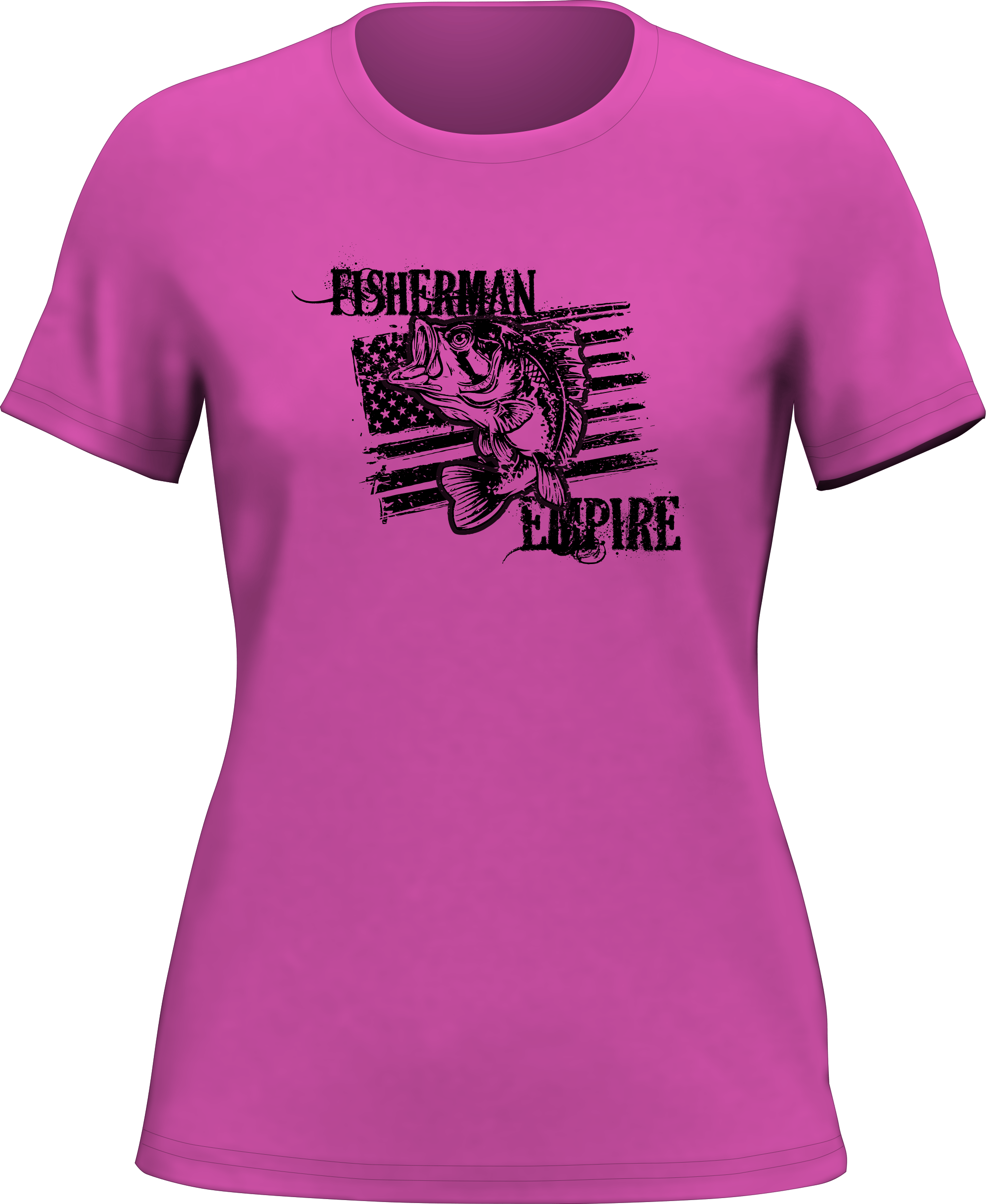 Fisherman Empire T-Shirt for Women, featuring a stylish design in soft, comfortable fabric, perfect for casual wear.