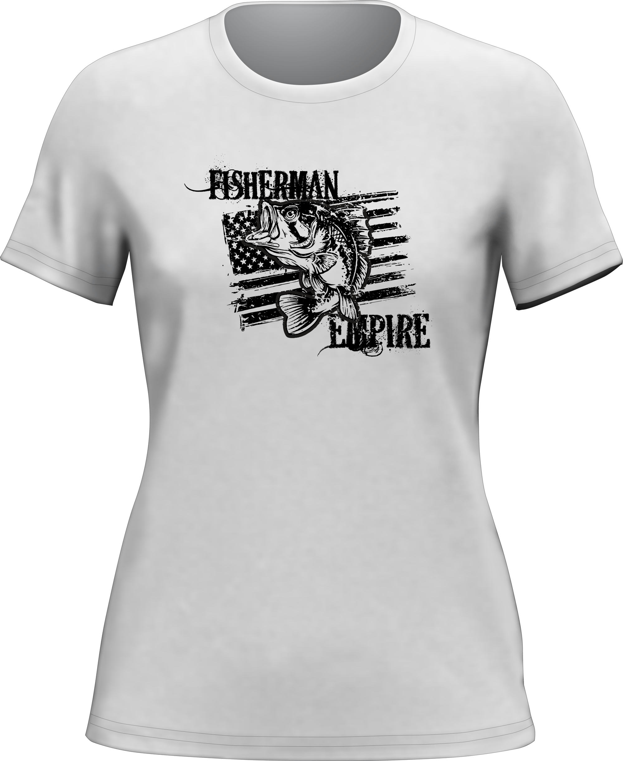 Fisherman Empire T-Shirt for Women, featuring a stylish design in soft, comfortable fabric, perfect for casual wear.