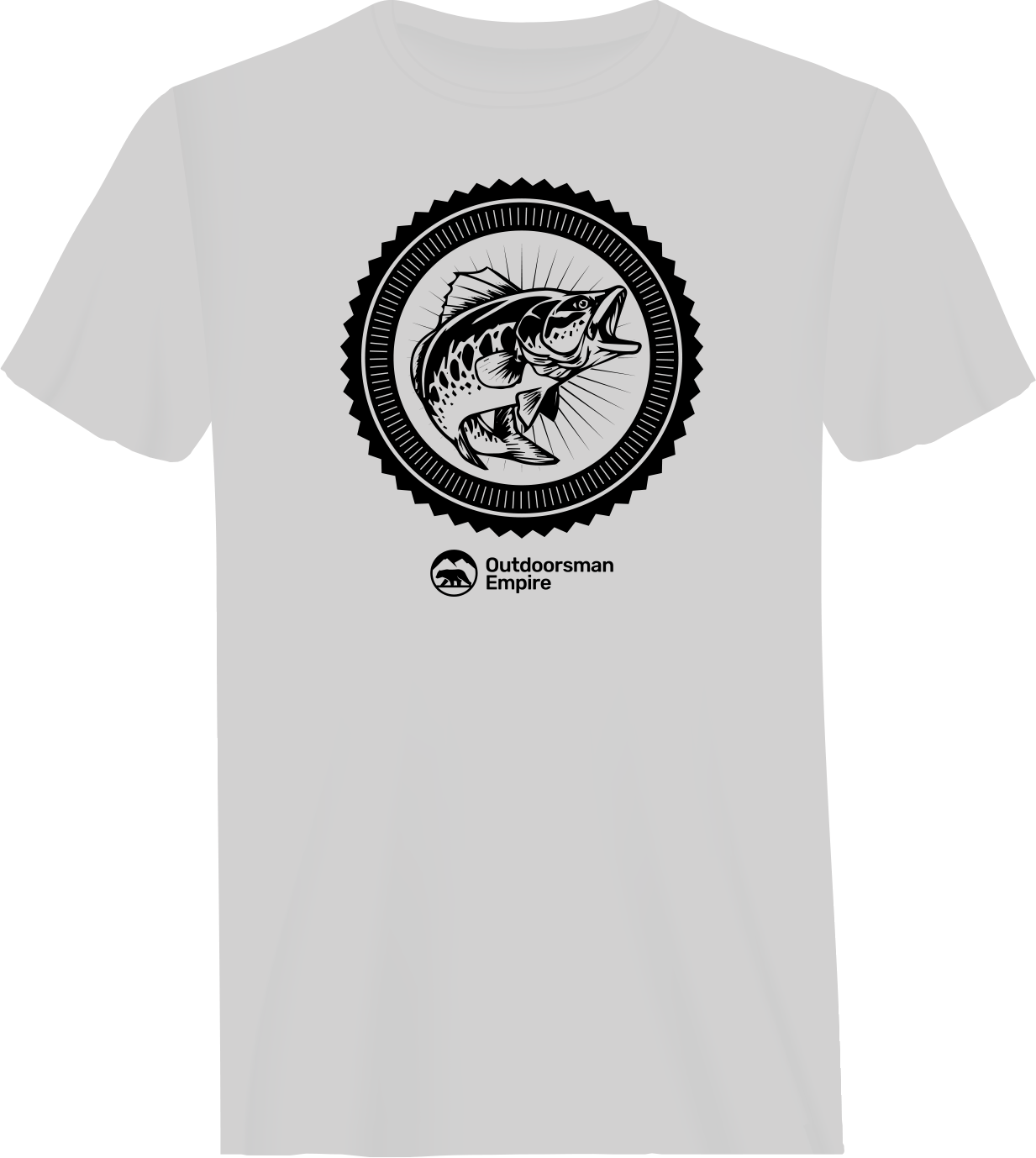 Fishing Vintage Man T-Shirt featuring a stylish design, made from soft ringspun cotton, perfect for fishing enthusiasts.