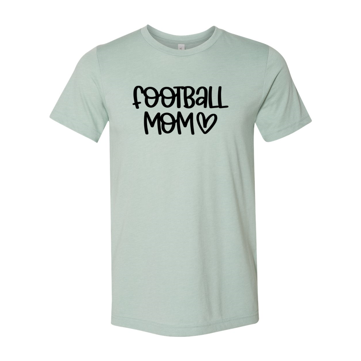 A stylish unisex Football Mom Shirt in various colors, showcasing its soft fabric and modern fit.