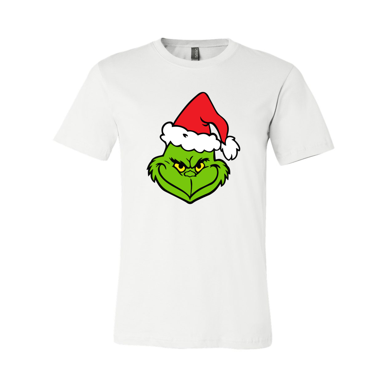 A vibrant Grinch Christmas Shirt made from soft ring spun cotton, featuring a festive Grinch design, available in multiple colors.