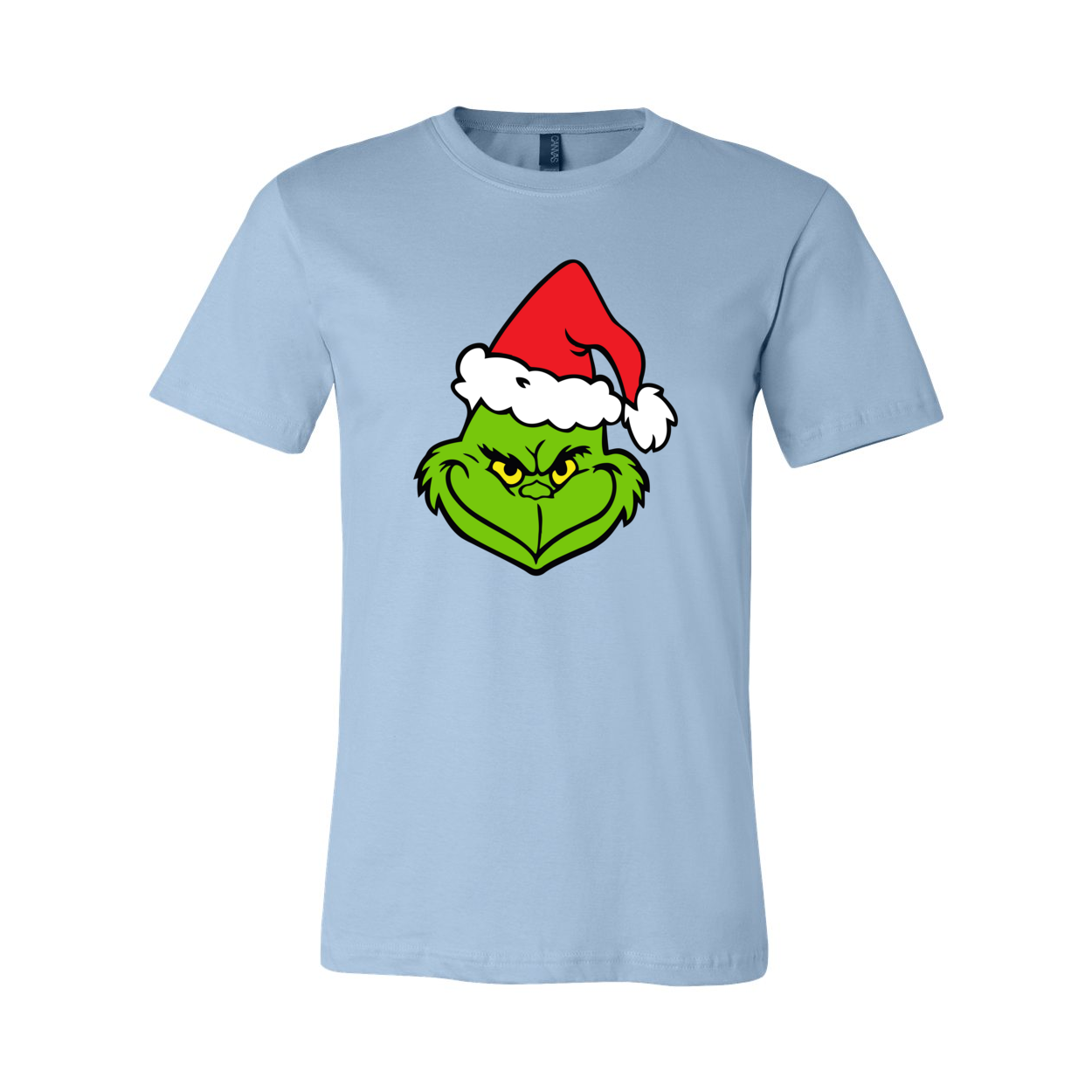 A vibrant Grinch Christmas Shirt made from soft ring spun cotton, featuring a festive Grinch design, available in multiple colors.