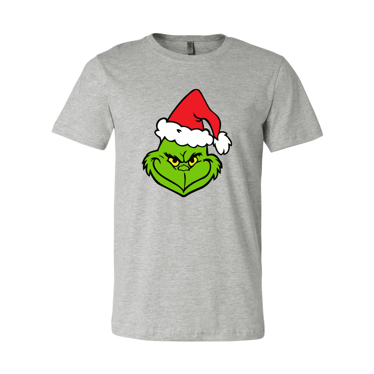 A vibrant Grinch Christmas Shirt made from soft ring spun cotton, featuring a festive Grinch design, available in multiple colors.