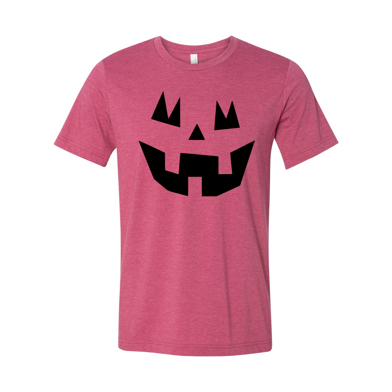 A classic unisex Halloween T-shirt made from soft Bella Canvas fabric, showcasing its comfortable fit and available sizes.