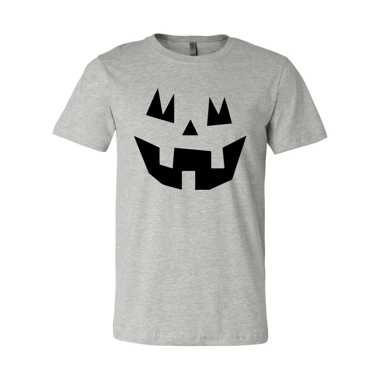 A classic unisex Halloween T-shirt made from soft Bella Canvas fabric, showcasing its comfortable fit and available sizes.