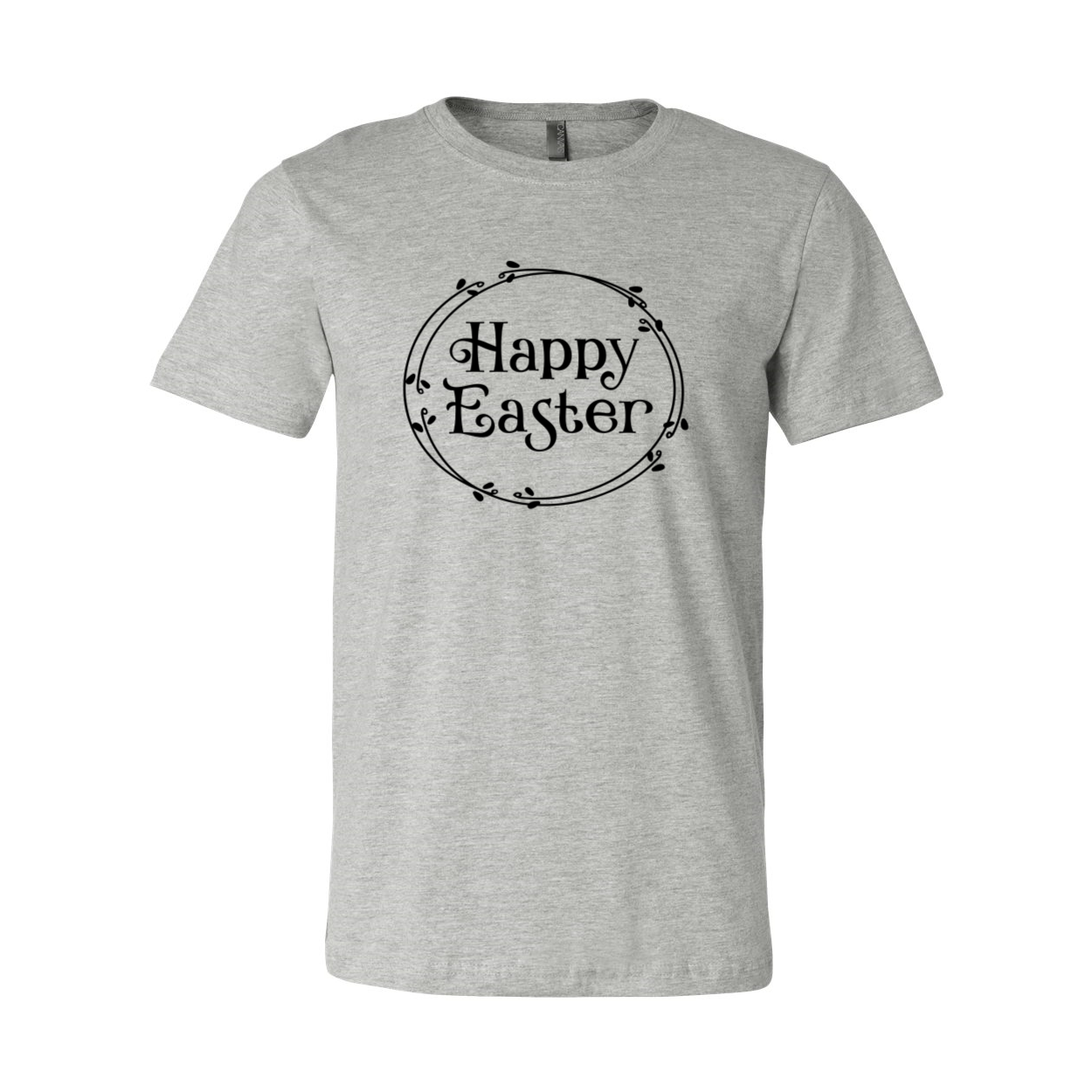 Happy Easter Unisex T-shirt in various colors, showcasing its comfortable fabric and stylish design.