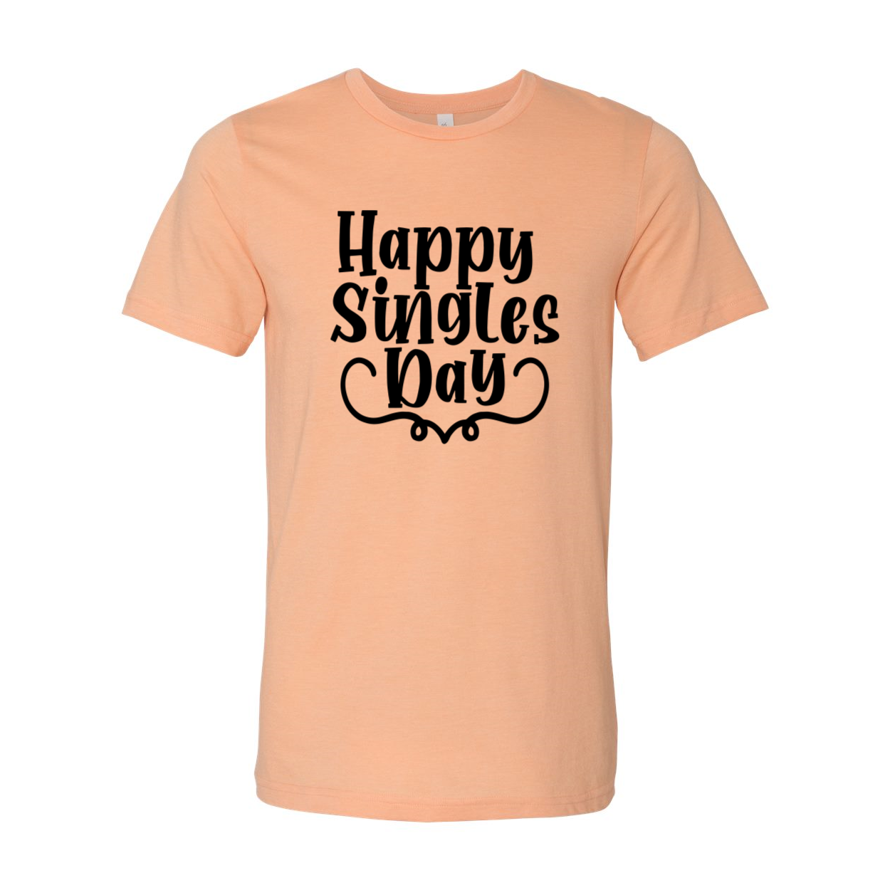 Happy Singles Day Shirt in various colors, showcasing its comfortable fit and stylish design.