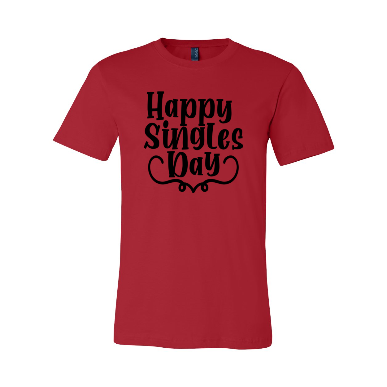 Happy Singles Day Shirt in various colors, showcasing its comfortable fit and stylish design.