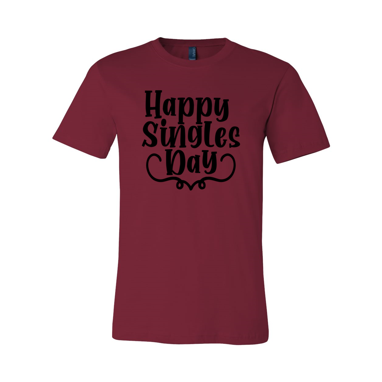 Happy Singles Day Shirt in various colors, showcasing its comfortable fit and stylish design.