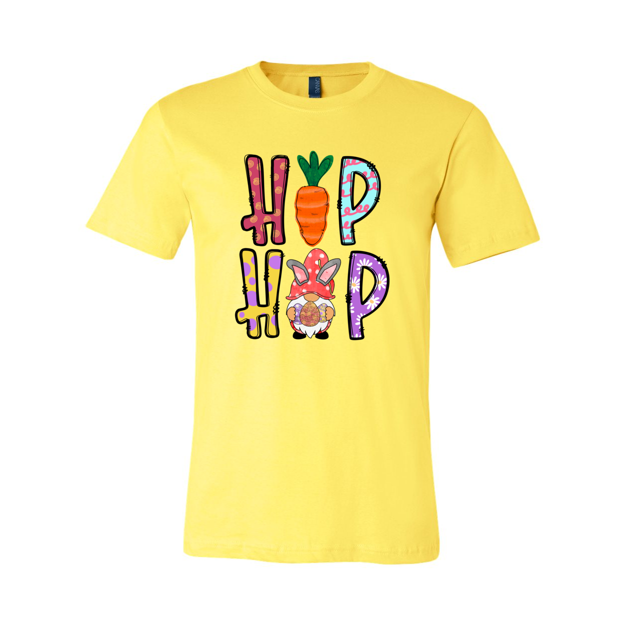 Hip Hop Easter Shirt in various colors, showcasing its comfortable fabric and stylish design.