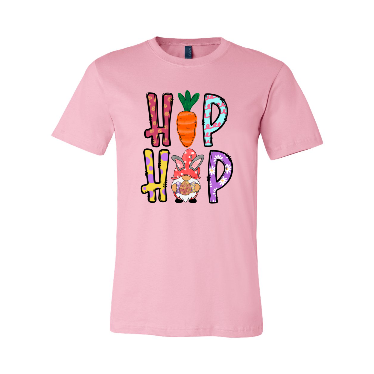 Hip Hop Easter Shirt in various colors, showcasing its comfortable fabric and stylish design.