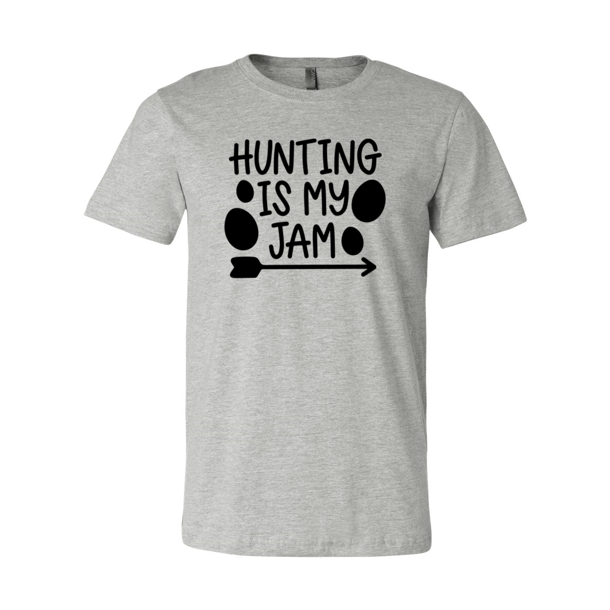 Unisex Hunting Is My Jam Shirt in various colors, showcasing its soft fabric and stylish design.