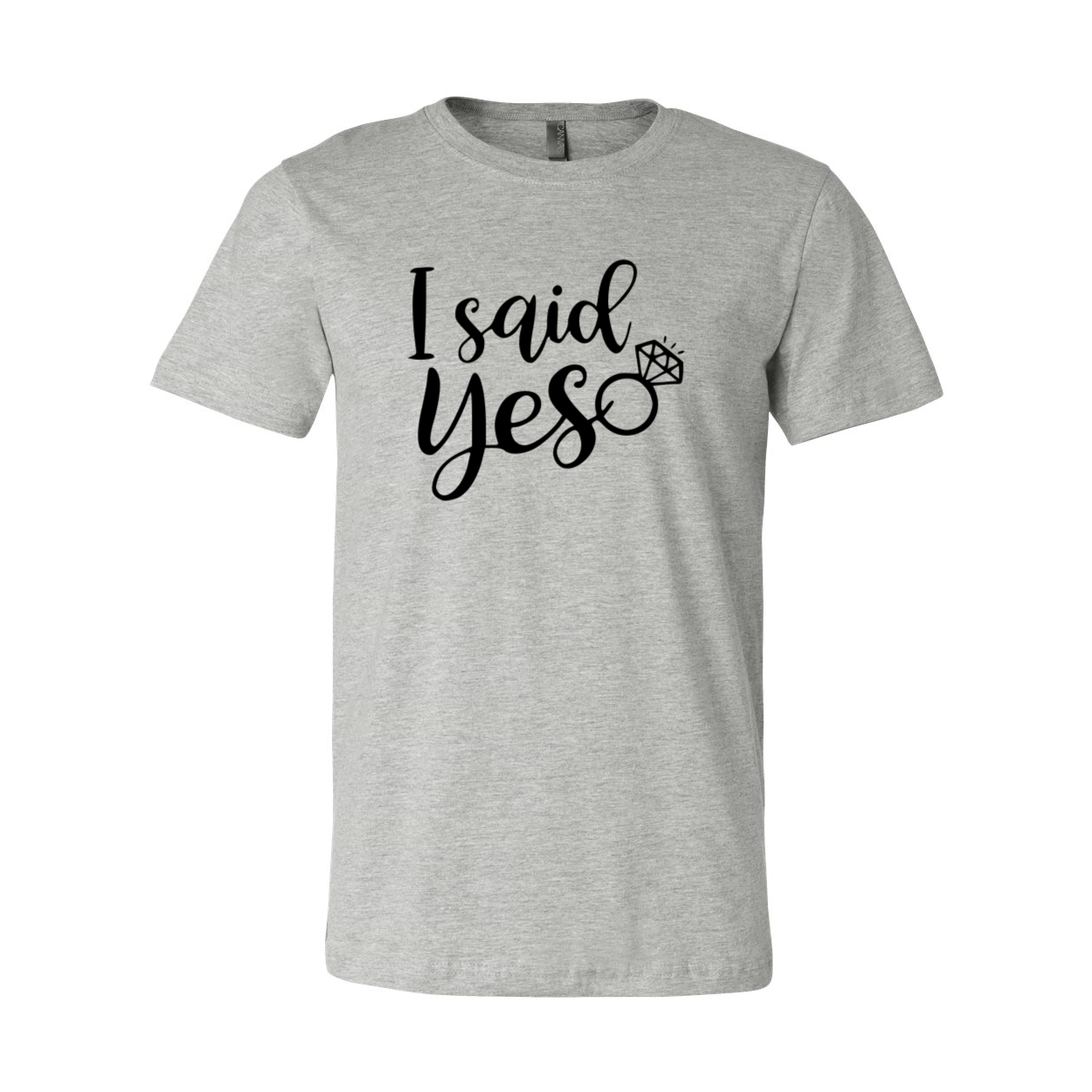 I Said Yess Shirt in various colors, showcasing its soft fabric and stylish design.