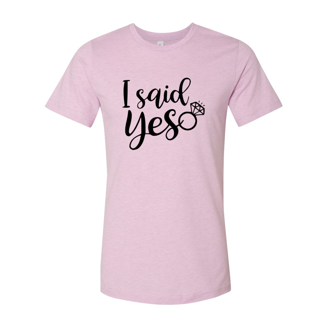 I Said Yess Shirt in various colors, showcasing its soft fabric and stylish design.