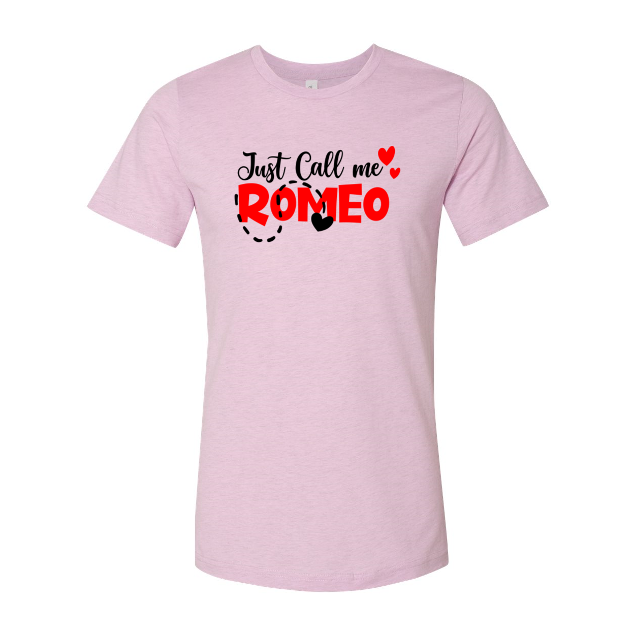 Unisex Just Call Me Romeo Shirt in various colors, showcasing its soft fabric and stylish design.