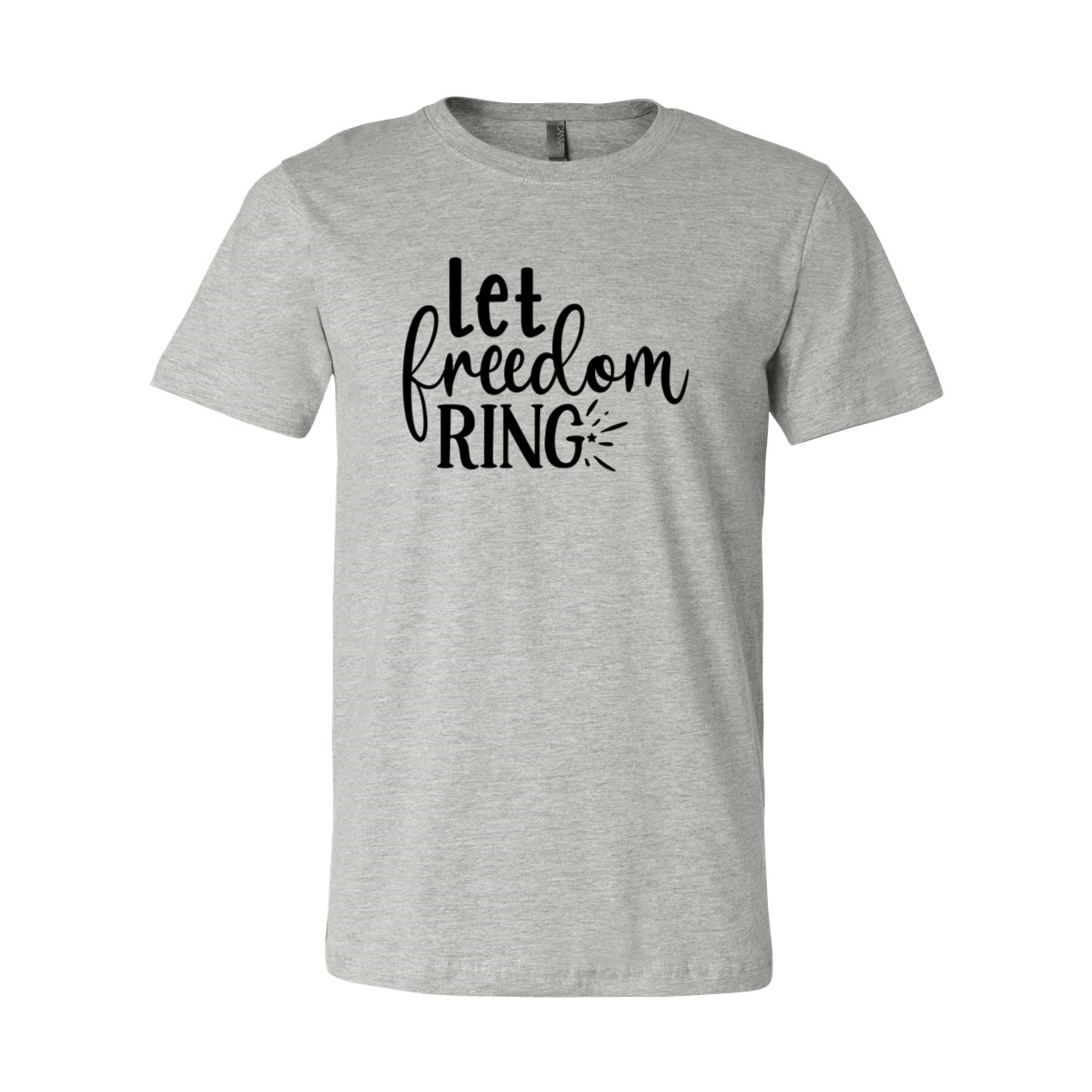 Let Freedom Ring Shirt in various colors, showcasing its comfortable fit and high-quality print.