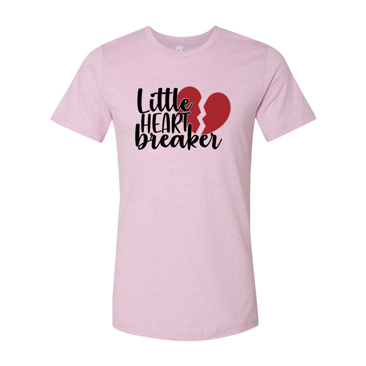 A stylish unisex Little Heart Breaker Shirt made from soft ring spun cotton, available in various colors and sizes.