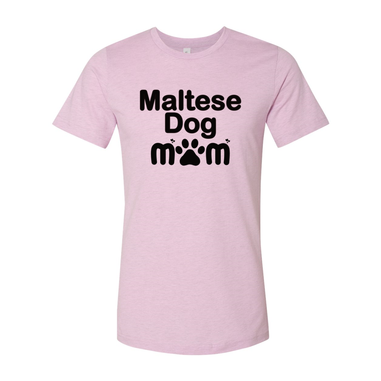 A stylish Maltese Dog Mom Shirt in various colors, showcasing a comfortable fit and high-quality print.