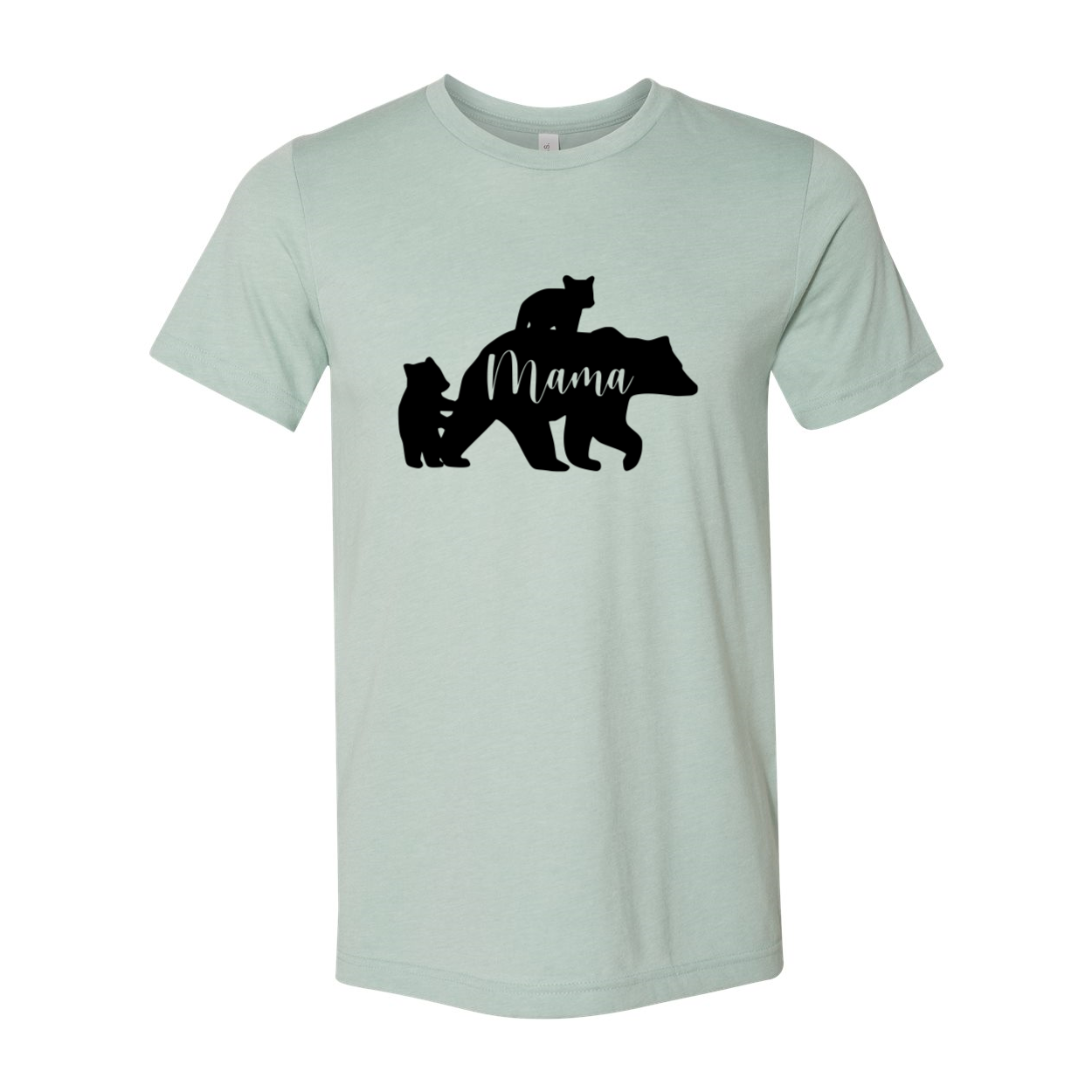 Mama Bear Shirt in various colors, showcasing its unisex design and soft fabric.