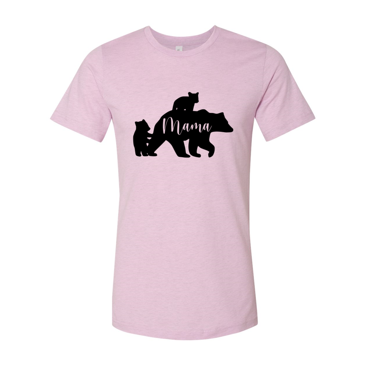 Mama Bear Shirt in various colors, showcasing its unisex design and soft fabric.