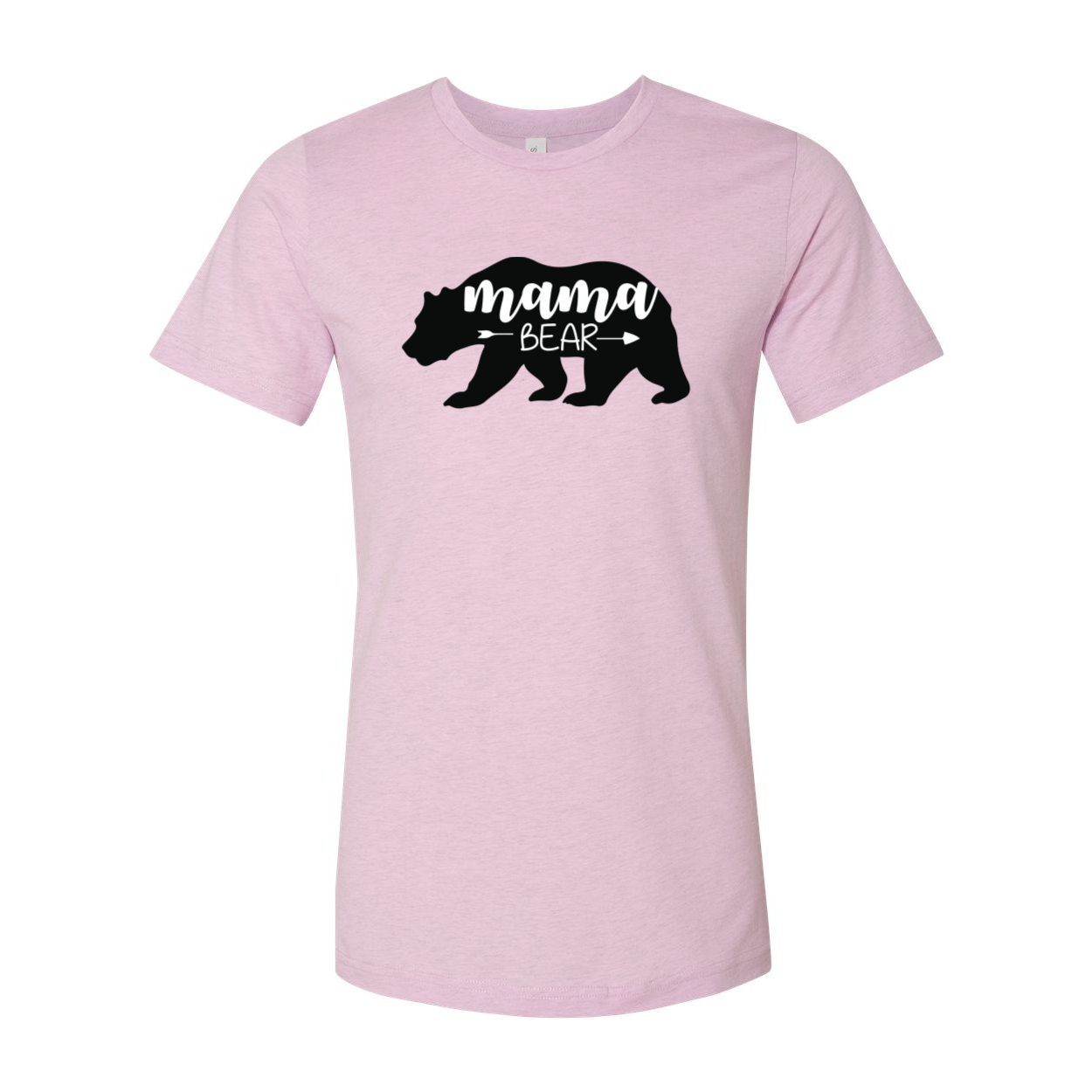 Mama Bear T-shirt in various colors, showcasing its soft fabric and stylish design.