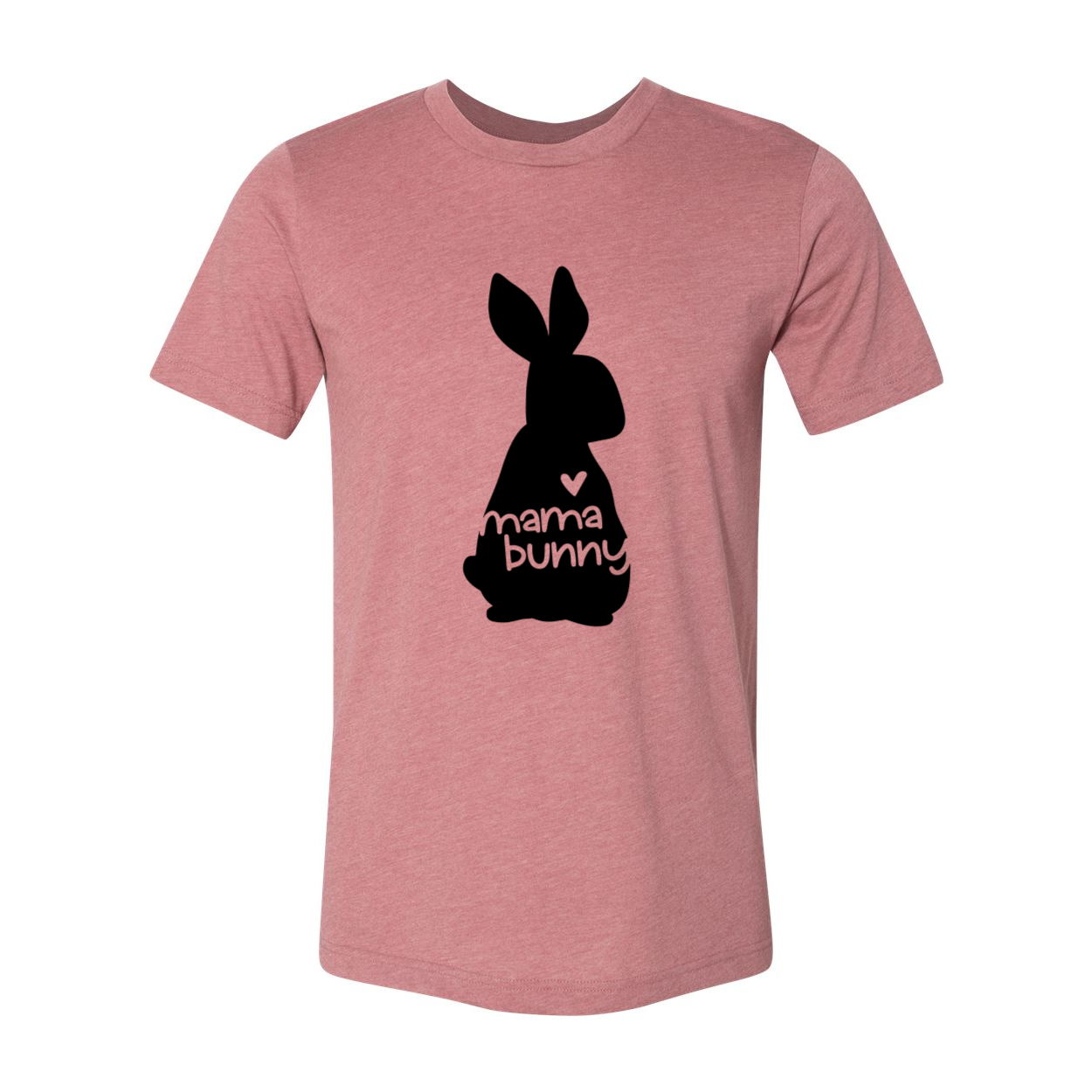 Mama Bunny Shirt in various colors, showcasing its soft fabric and stylish design.