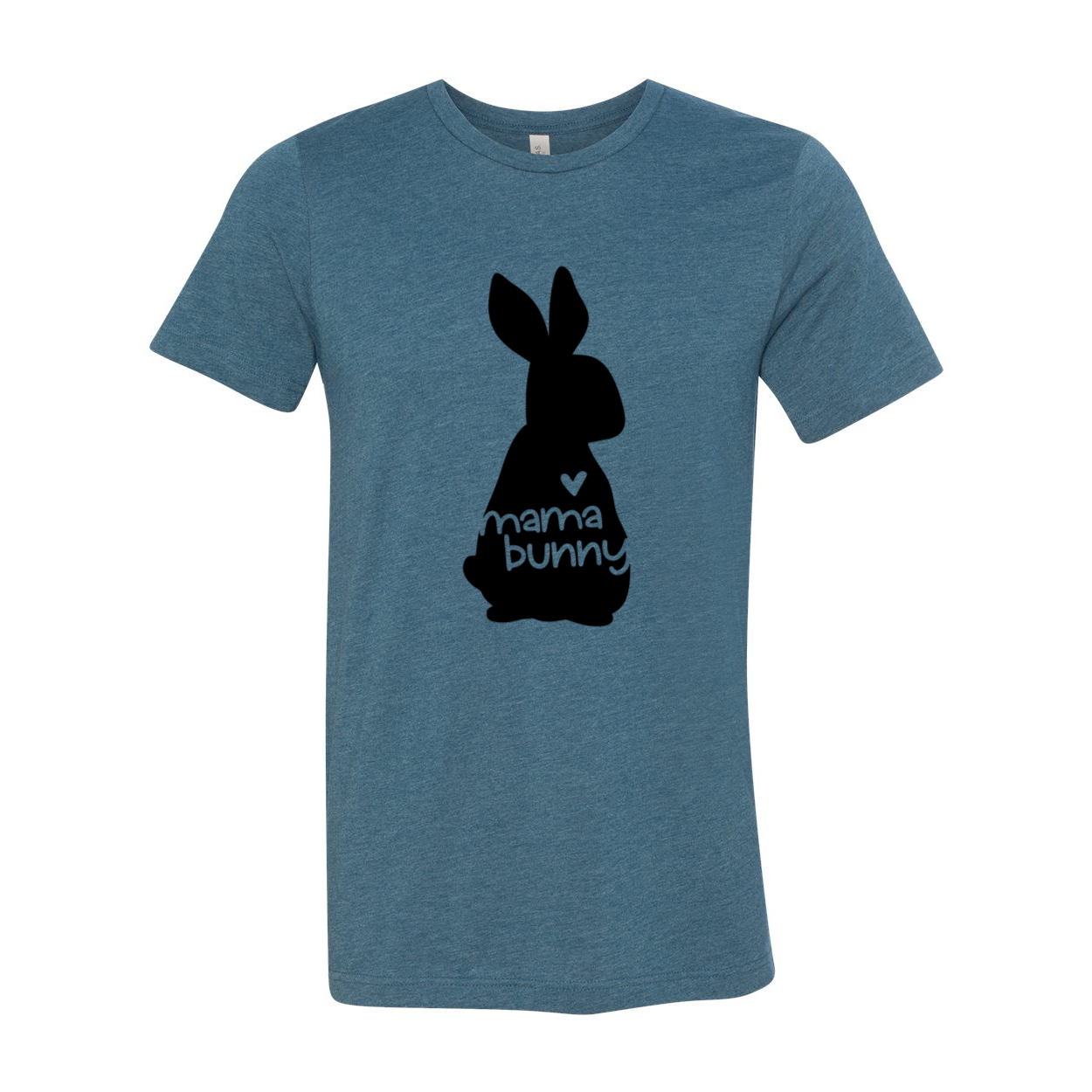 Mama Bunny Shirt in various colors, showcasing its soft fabric and stylish design.