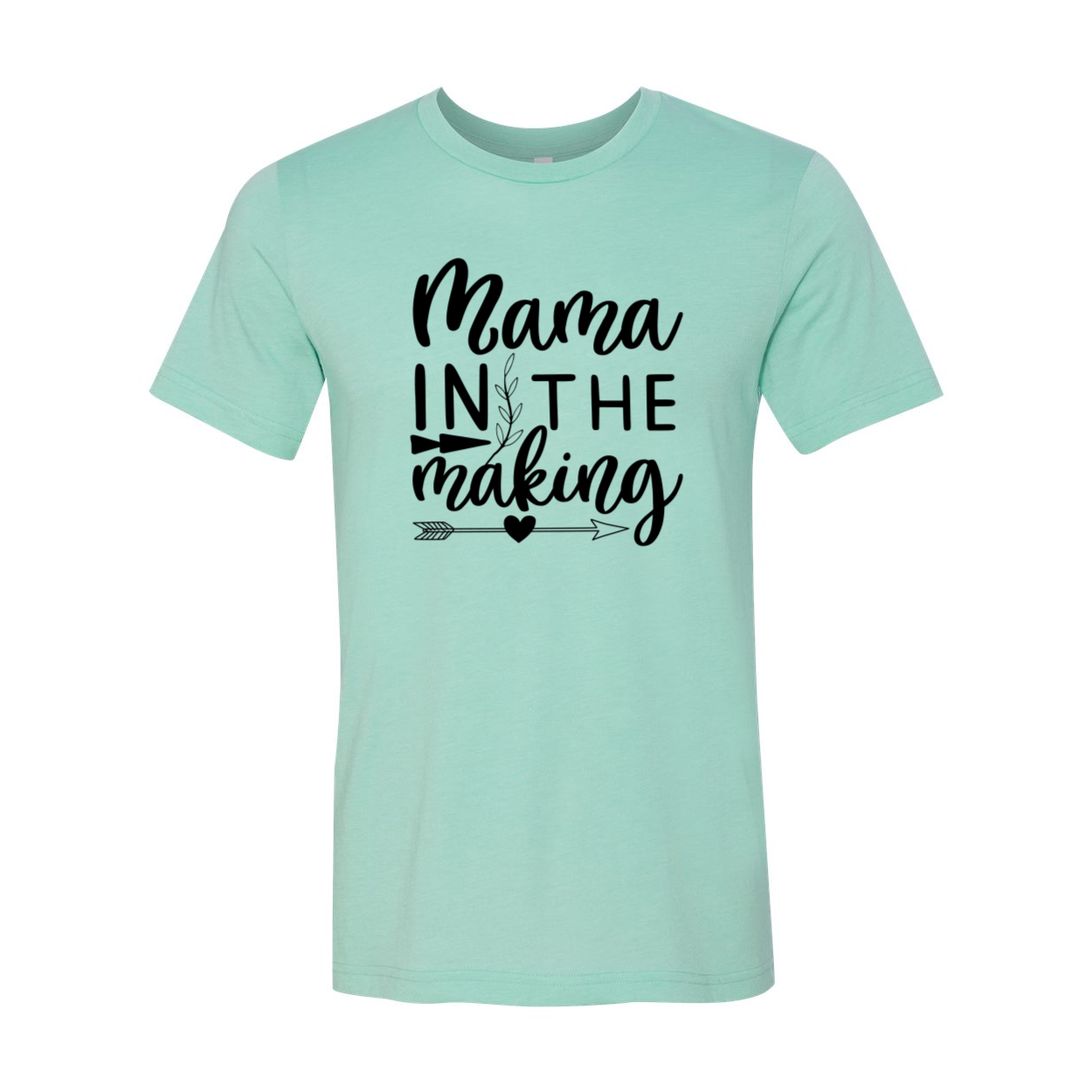 Mama In The Making Shirt in various colors, showcasing its soft fabric and stylish design.