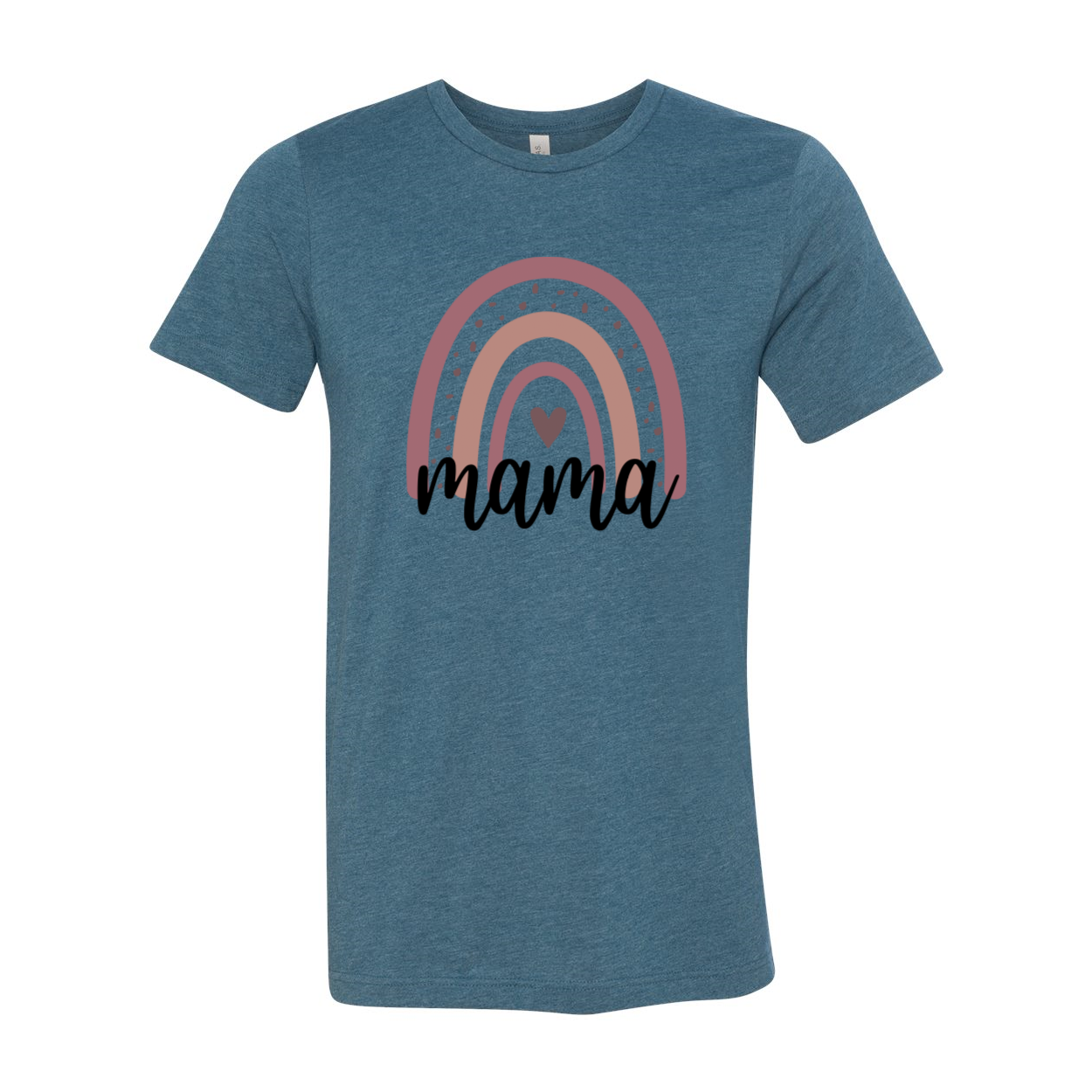 A stylish unisex Mama Shirt made from soft ring spun cotton, available in various colors and sizes, featuring a classic crew neck and short sleeves.