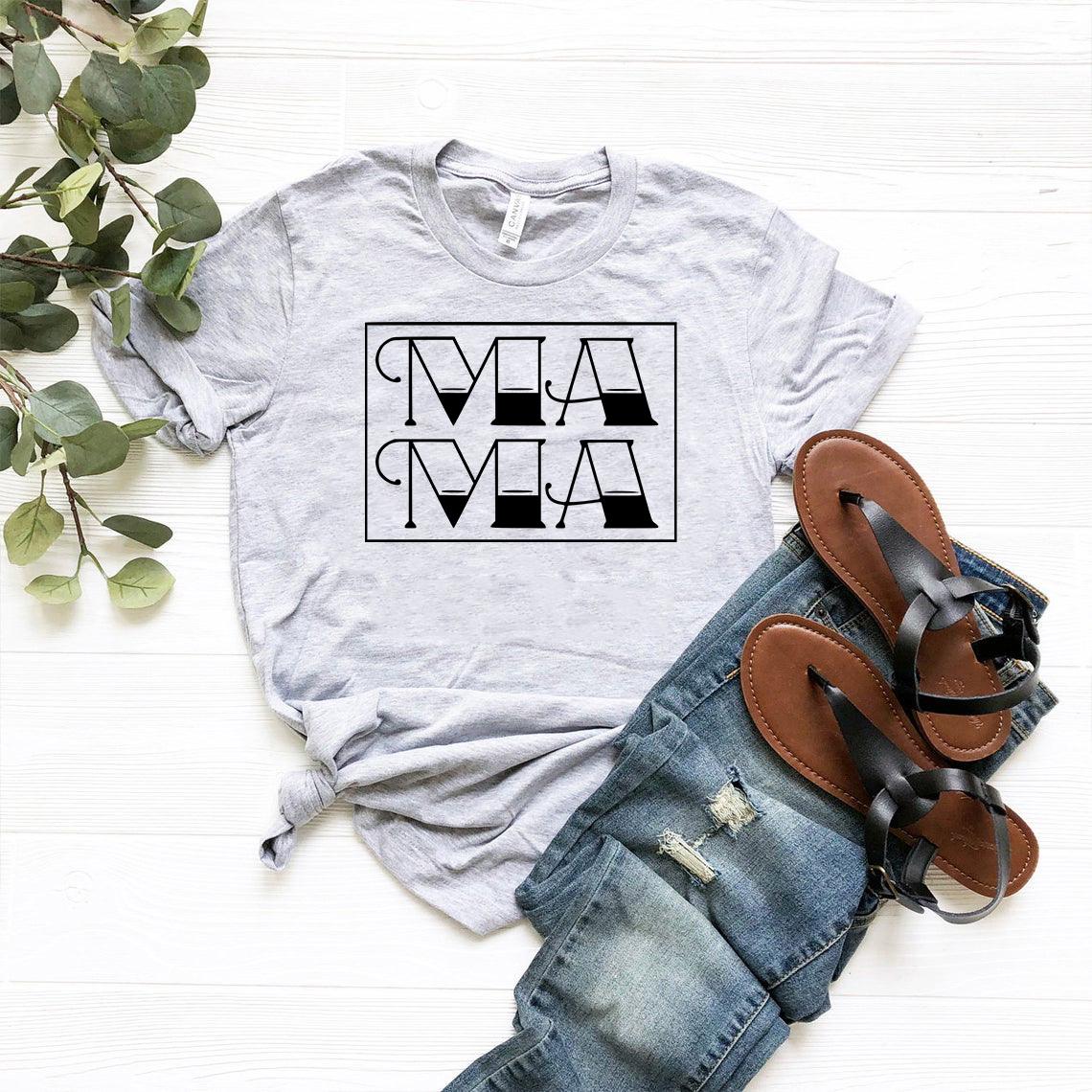 Mama Shirt in various colors, showcasing its soft fabric and stylish design.