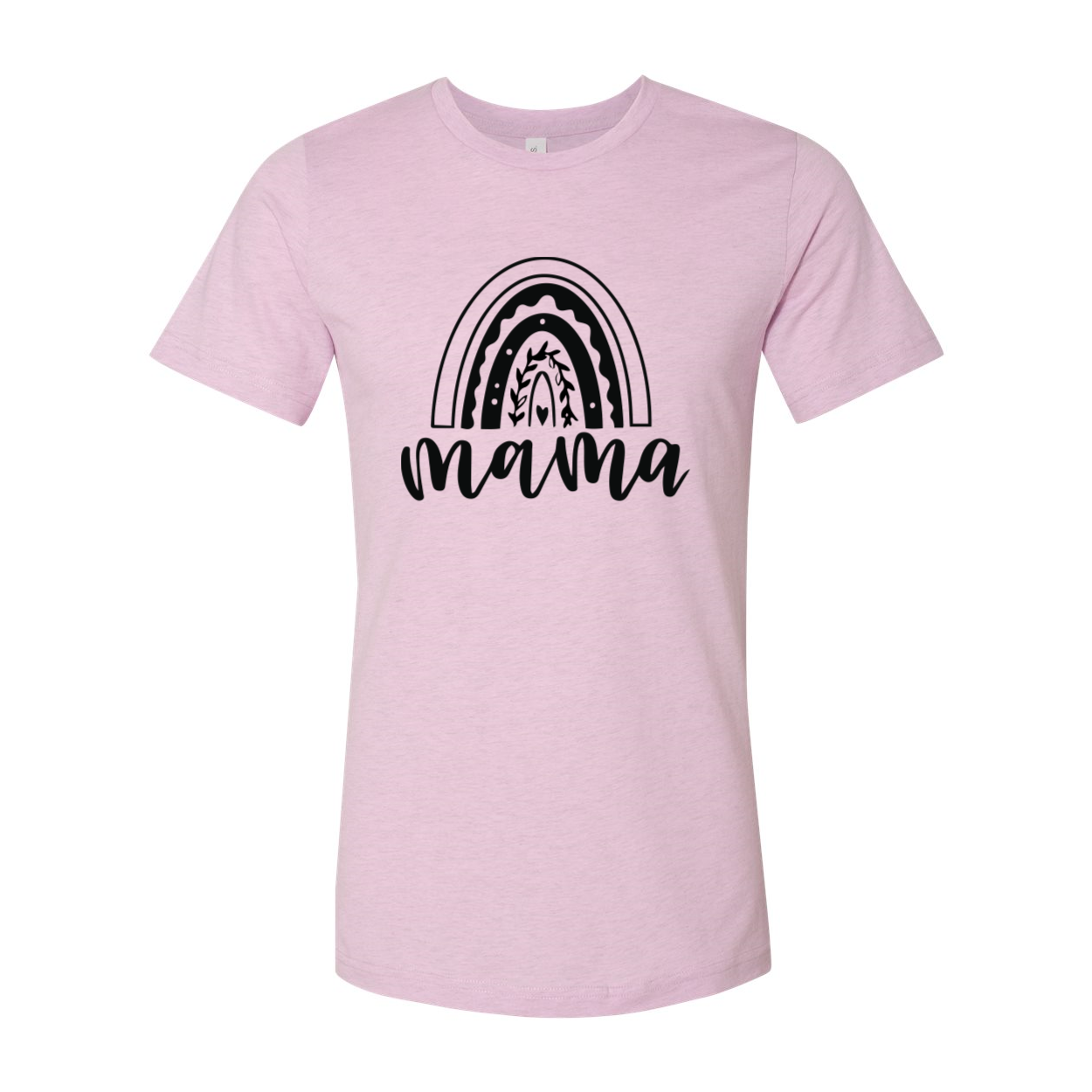 A stylish unisex Mama Shirt made from soft ring spun cotton, available in various colors and sizes, featuring a classic crew neck and short sleeves.