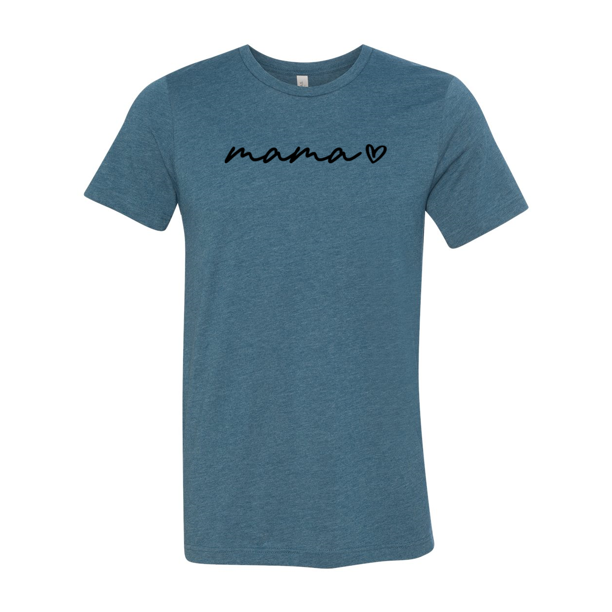 A stylish unisex Mama Shirt made from soft ring spun cotton, available in multiple colors and sizes, featuring a classic crew neck and short sleeves.