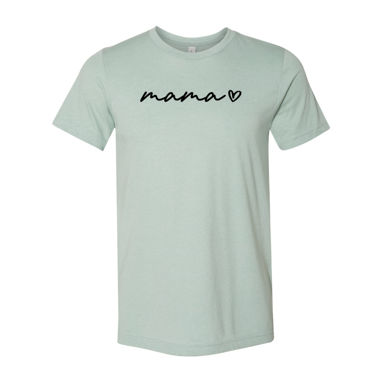 A stylish unisex Mama Shirt made from soft ring spun cotton, available in multiple colors and sizes, featuring a classic crew neck and short sleeves.